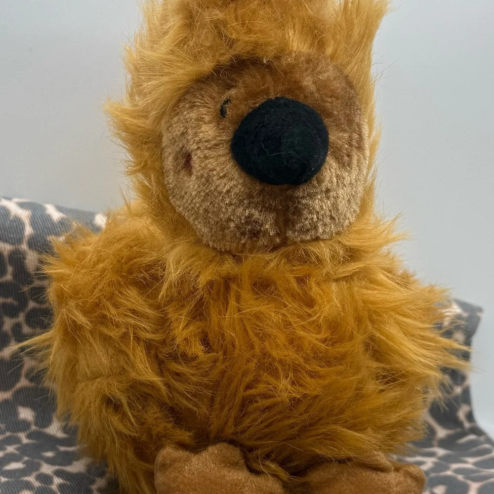 Zippy Paws Wooliez the Emu Plush Brown Stuffed Animal Toy New w/out tags